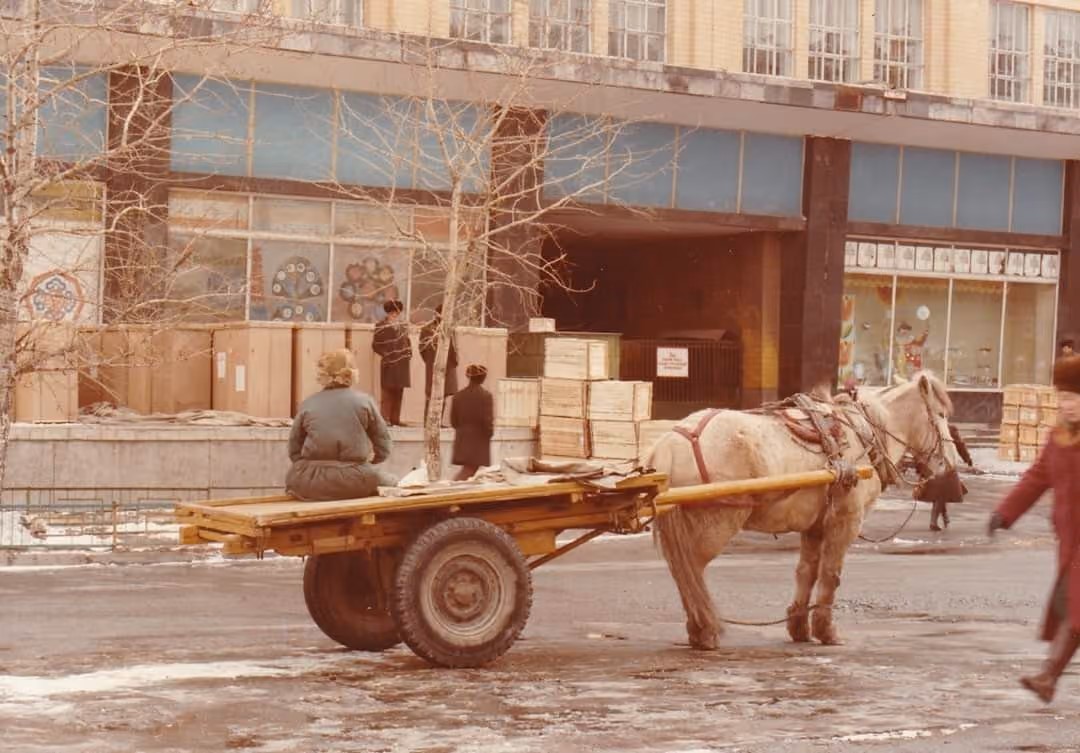 Морин тэрэг. 1986 он