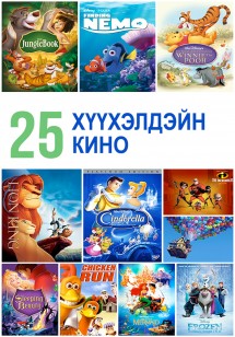 Бүх цаг үеийн хамгийн ШИЛДЭГ 25 ХҮҮХЭЛДЭЙН КИНО